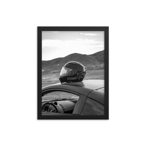"The Get Away" BW Framed