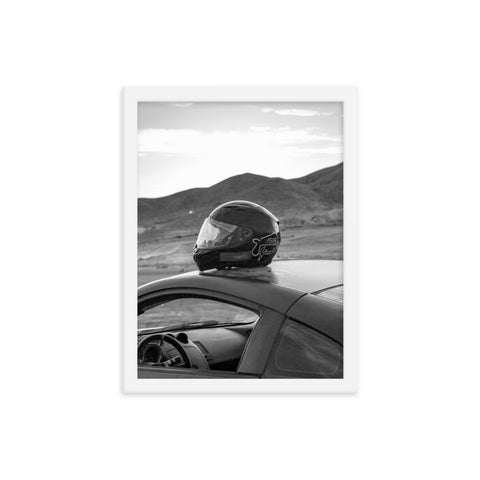 "The Get Away" BW Framed