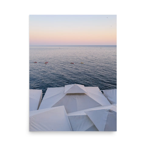 "Croatia Pastel Sunset" Poster Print