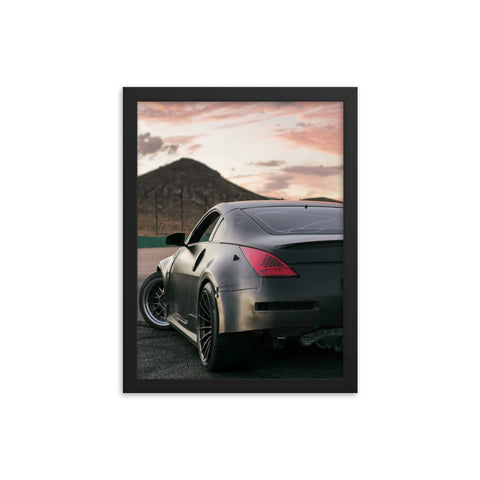 "Luminescent 350z" Framed