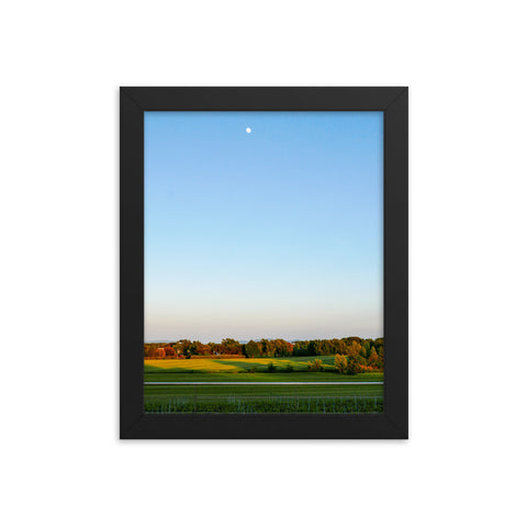 "Under the Tuscan Moon" Framed Print