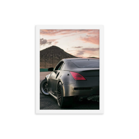 "Luminescent 350z" Framed