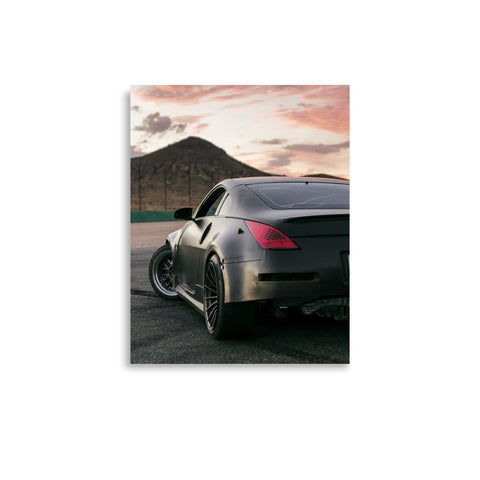 "Luminescent 350z" Poster Print