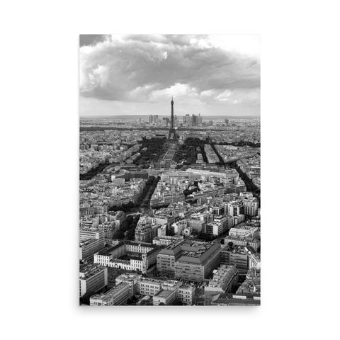 "Paris Grid" Poster Print