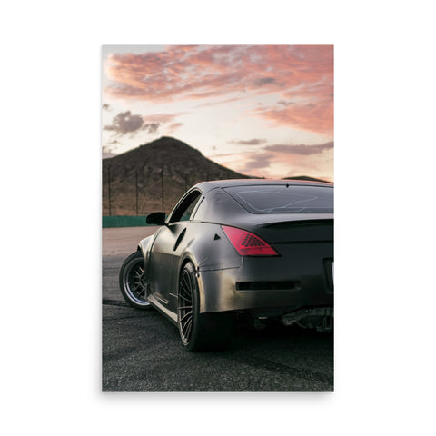 "Luminescent 350z" Poster Print